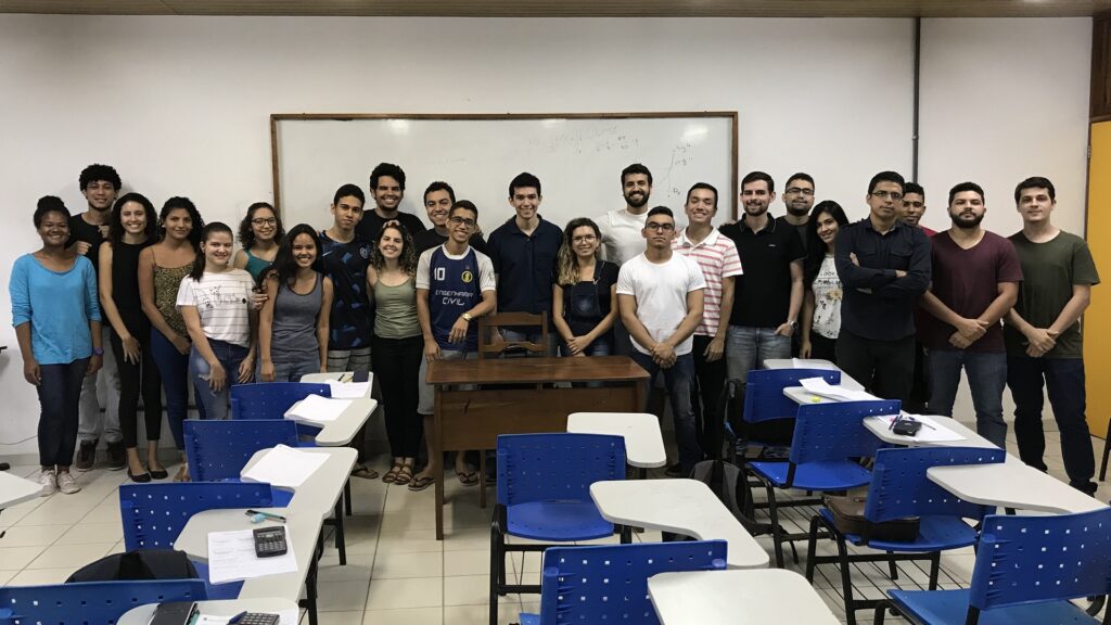 Alunos de Resistência II - Prof. Winston Zumaeta